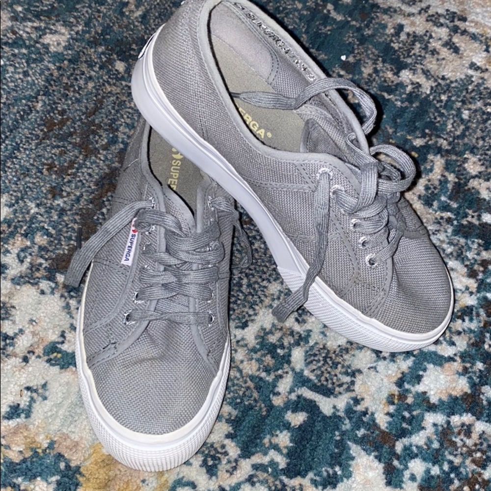 Superga Platform (8) Gray